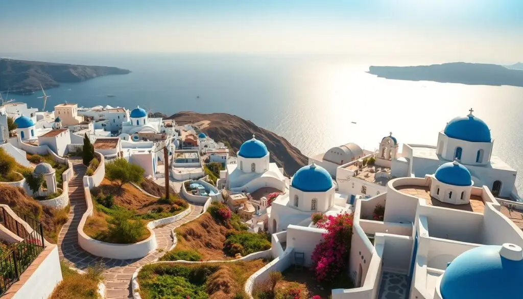 Santorini paisagem Santorini paisagem